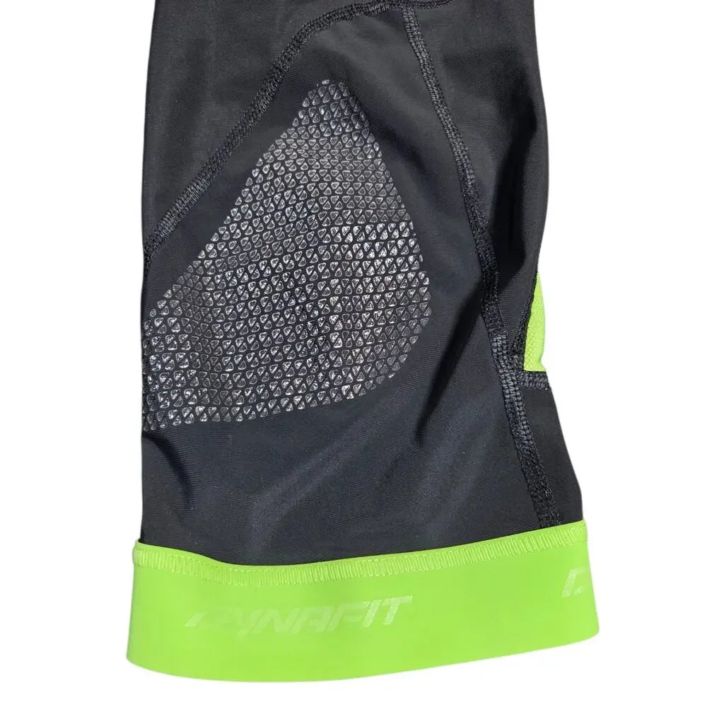 Dynafit‎ Trekking Outdoor Tight Fit Black And Green Pants Size 32 Hiking Riding